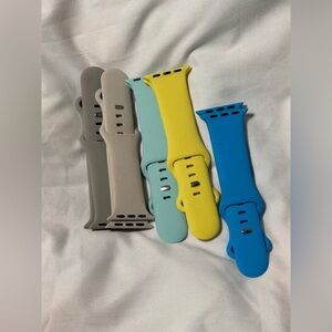Colorful Silicone Kids Watch Bands